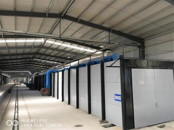 180.5×3.2米天然氣燒硅磚新型節(jié)能隧道窯（設(shè)計1550℃，能耗75m3/噸產(chǎn)品）